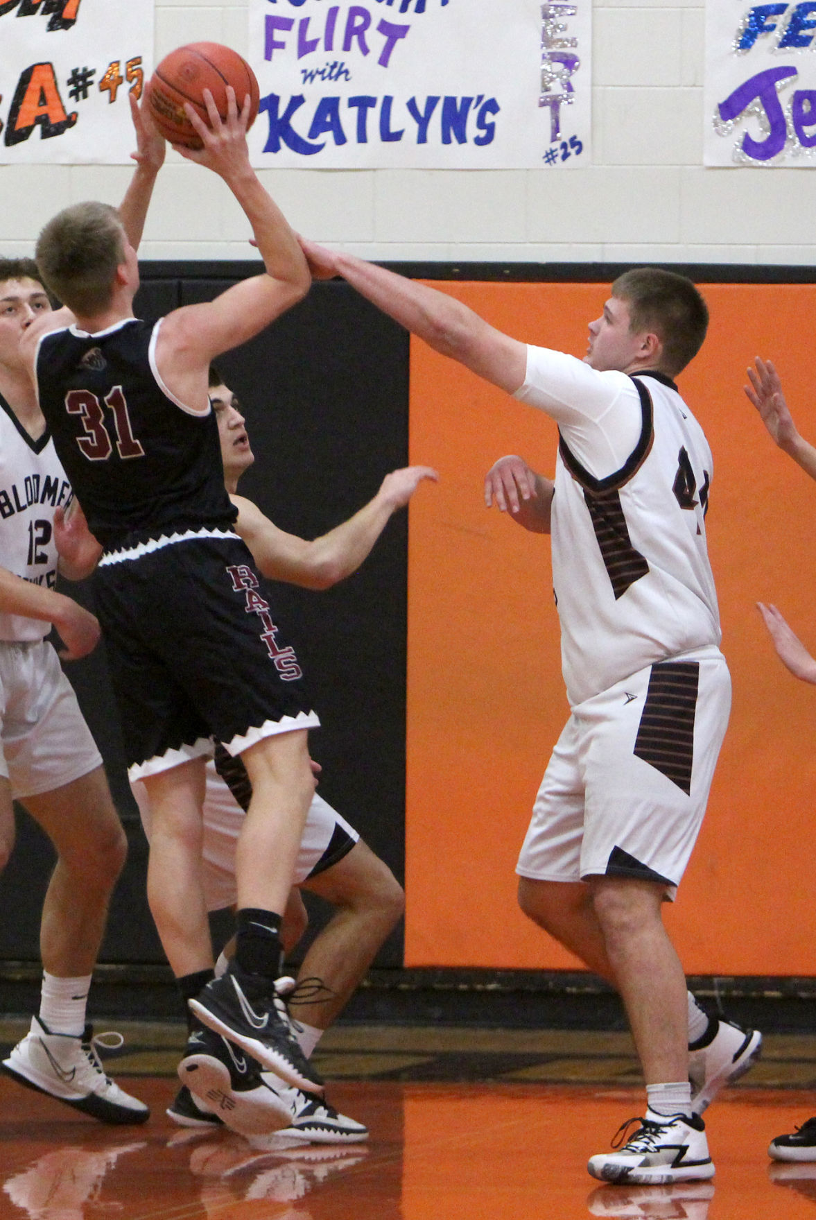 Spooner at Bloomer boys basketball 1-31-22